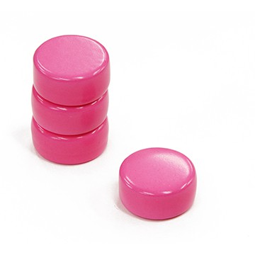 Colour Magnet Φ18mmX8.5mm Pink