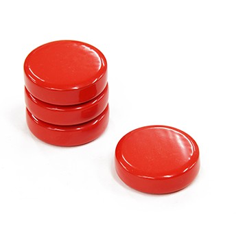 Colour Magnet Φ24.6mmX7mm Red