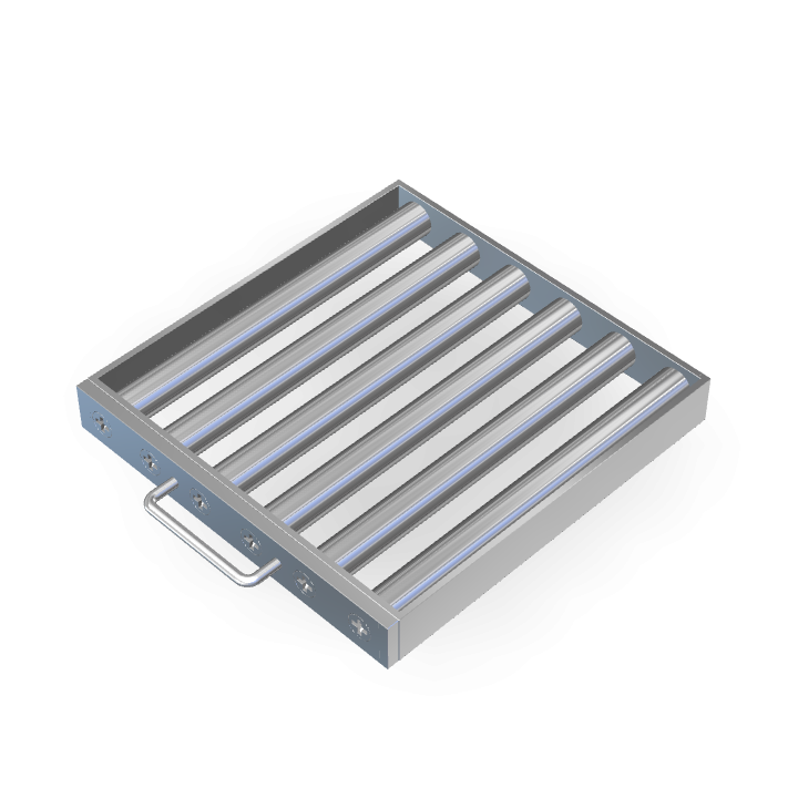 Magnetic Filter L300mmXW300mmXH40mm Frame/Sheath/Drawer