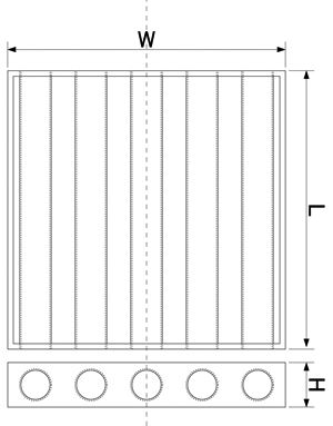 MFC250X250X40