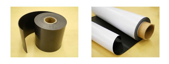 Rubber Magnets -Flexible Sheet Roll, Rubber Coated Neodymium