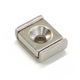 Pot Cap Neodymium 10mmX13.5mmX5mm/M3 Countersunk