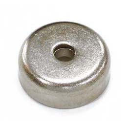 Pot Cap Neodymium Φ20mmXΦ4.5mmX7mm/M4 Countersunk