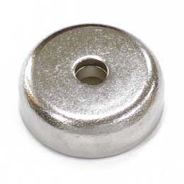 Pot Cap Neodymium Φ25mmXΦ5.5mmX8mm/M5 Countersunk
