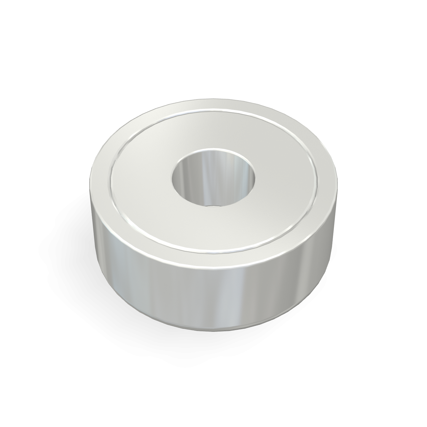 Pot Cap Neodymium Φ12mmXΦ2.5mmX5mm/M2 Cylindrical borehole