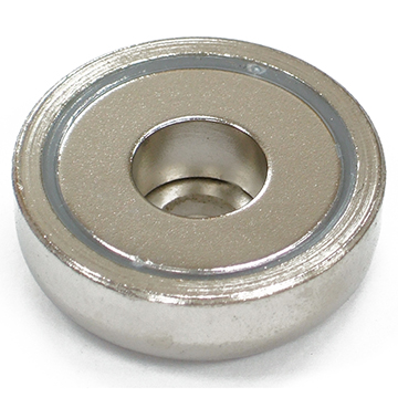 Pot Cap Neodymium Φ32mmXΦ5.5mmX8mm/M5 Cylindrical borehole