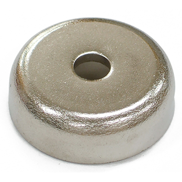 Pot Cap Neodymium Φ32mmXΦ5.5mmX8mm/M5 Cylindrical borehole