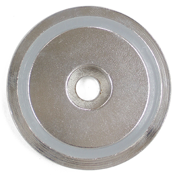 Pot Cap Neodymium Φ42mmXΦ6.5mmX9mm/M6 Cylindrical borehole