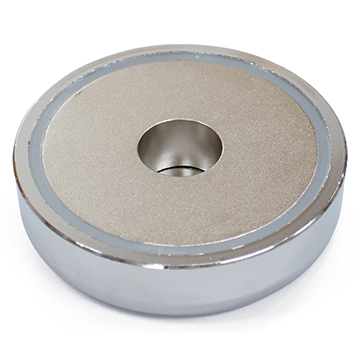 Pot Cap Neodymium Φ60mmXΦ8.5mmX15mm/M8 Cylindrical borehole