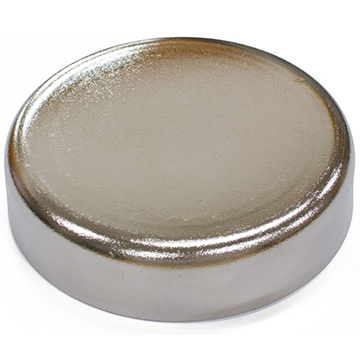 Pot Cap Neodymium Φ75mmXΦ10.5mmX18mm/M10 Cylindrical borehole
