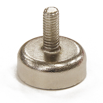 Pot Cap Neodymium Φ12mmX5mm/M3 Thread Male