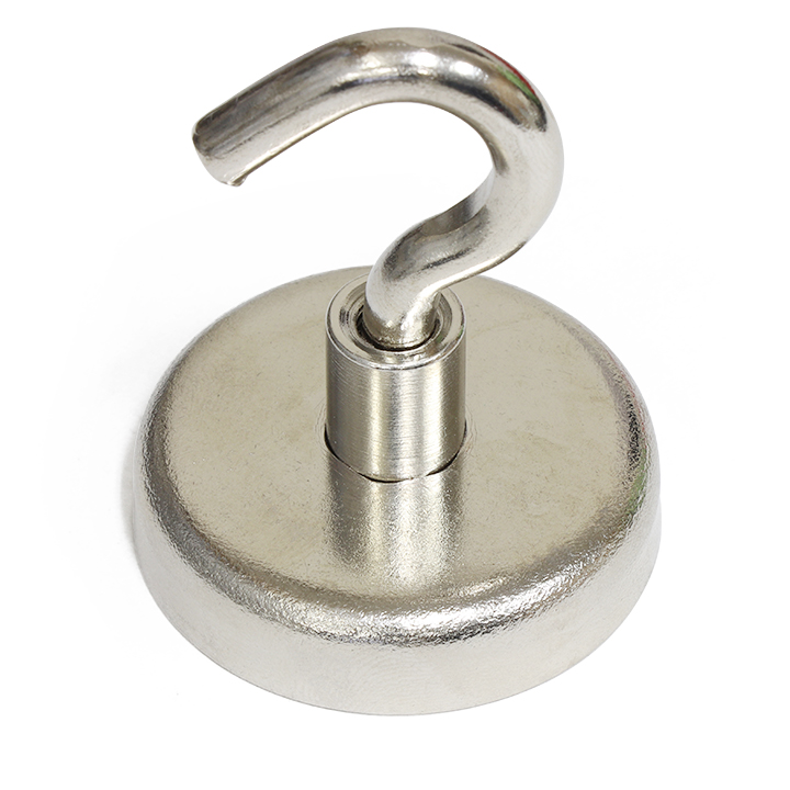 Pot Cap Neodymium Φ38.1mmX9mm Hook