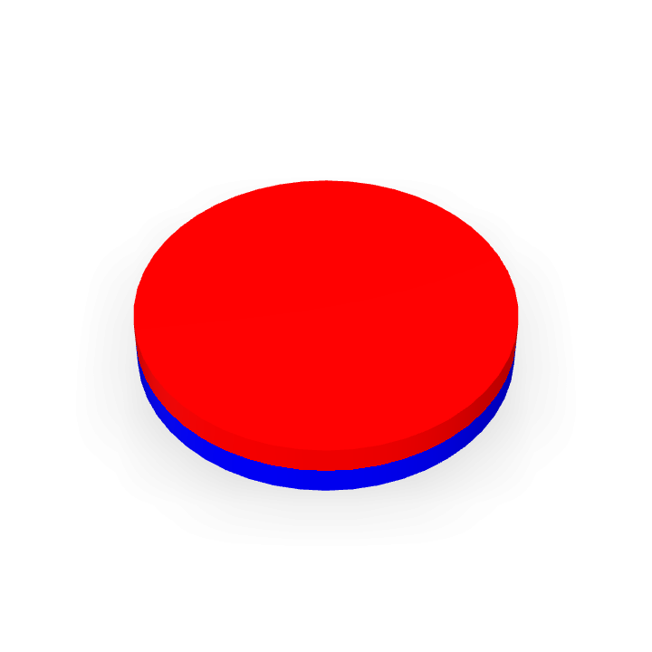 Anisotropic Ferrite Φ20mmX3mm