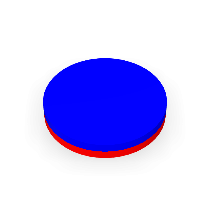 Anisotropic Ferrite Φ20mmX3mm