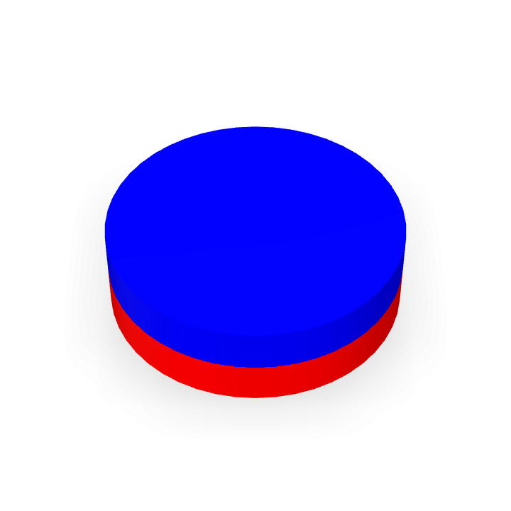 Anisotropic Ferrite Φ10mmX3mm