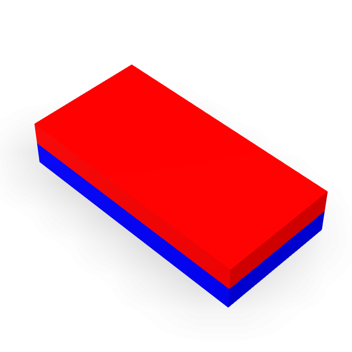 Anisotropic Ferrite 20mmX10mmX4mm