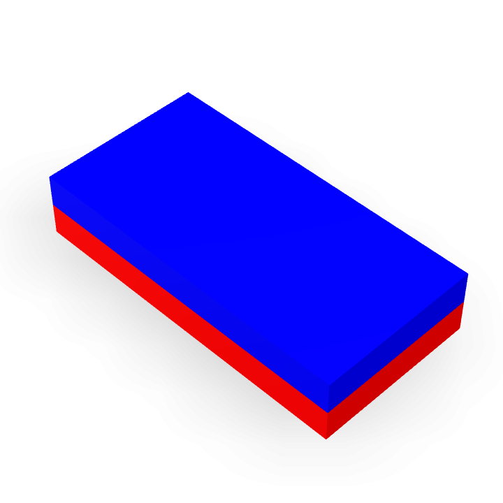 Anisotropic Ferrite 20mmX10mmX4mm