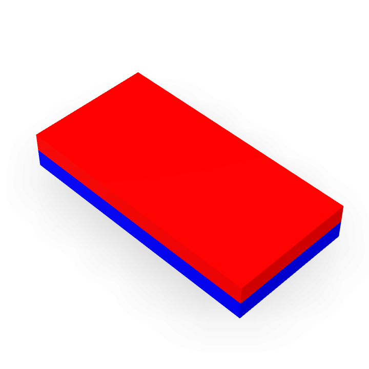 Anisotropic Ferrite 20mmX10mmX3mm