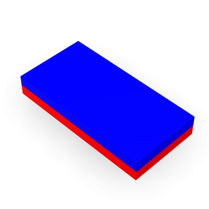 Anisotropic Ferrite 20mmX10mmX3mm