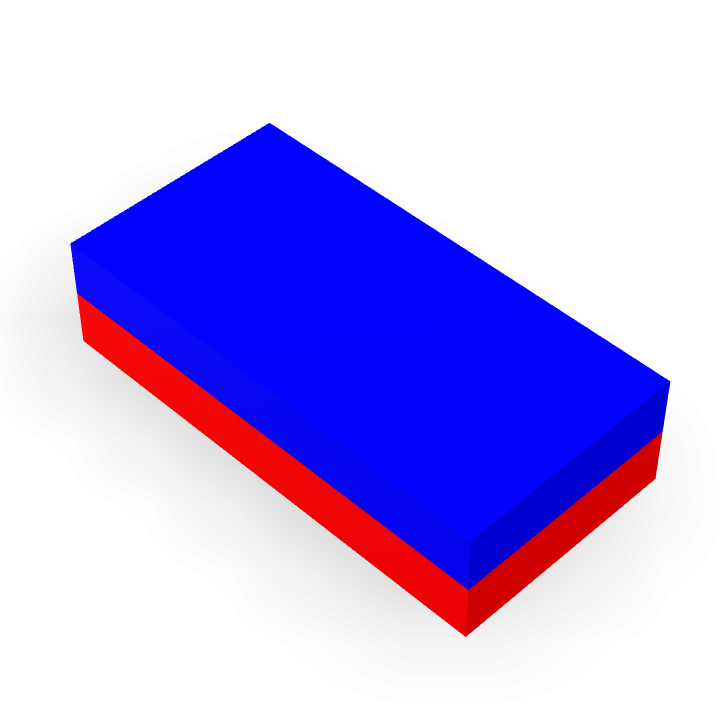 Anisotropic Ferrite 20mmX10mmX5mm