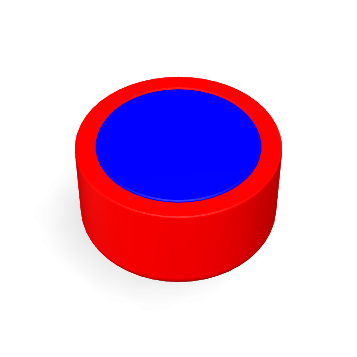 Pot Cap Neodymium Φ10mmX5mm