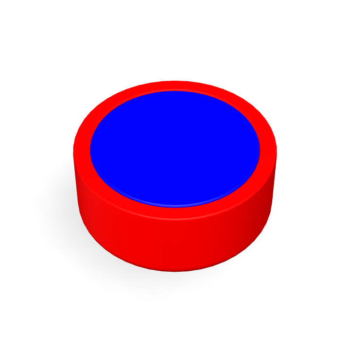 Pot Cap Neodymium Φ12mmX5mm