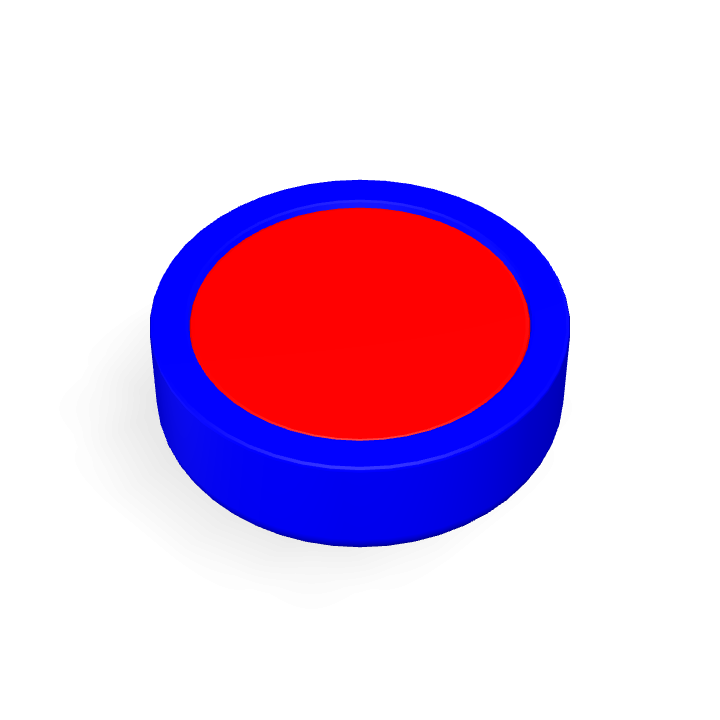 Pot Cap Neodymium Φ16mmX5mm