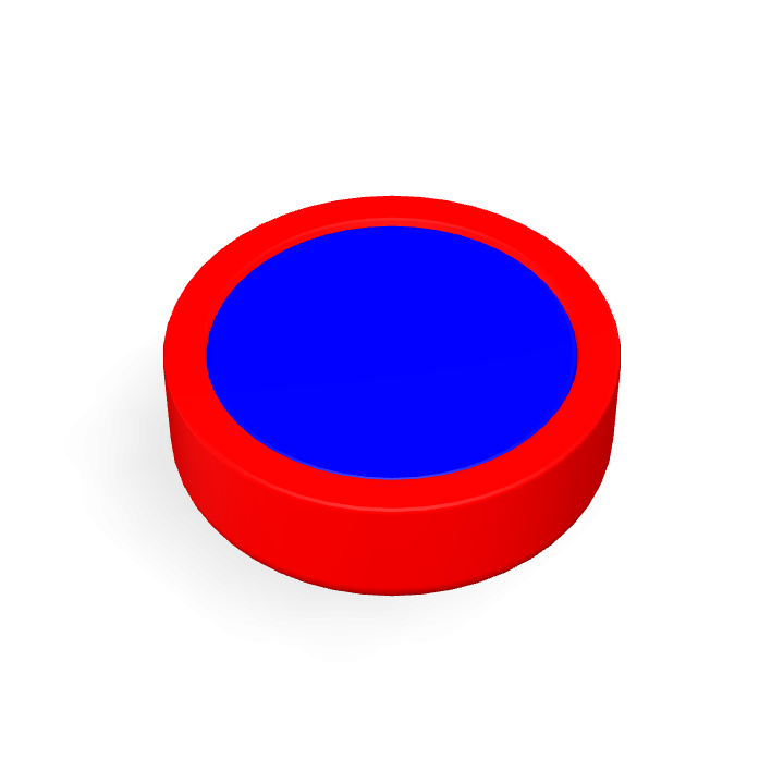 Pot Cap Neodymium Φ16mmX5mm