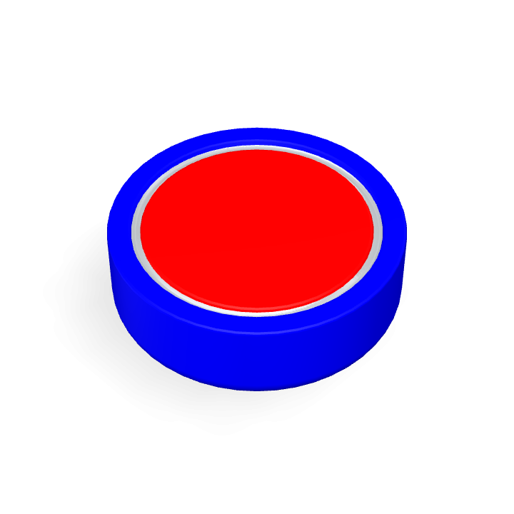 Pot Cap Neodymium Φ25mmX8mm