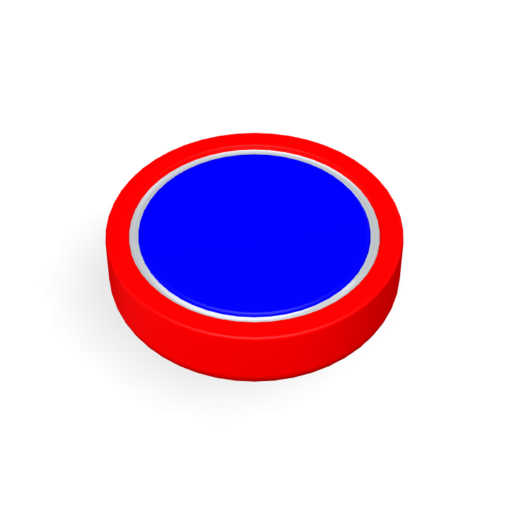 Pot Cap Neodymium Φ32mmX8mm