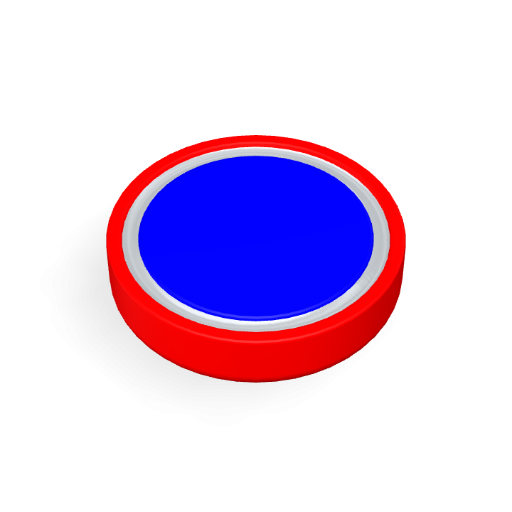 Pot Cap Neodymium Φ38.1mmX9mm