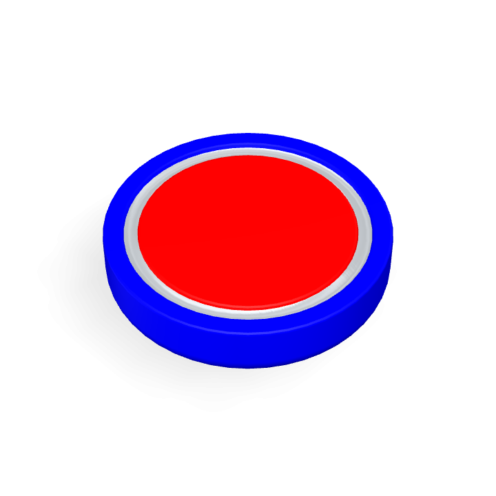 Pot Cap Neodymium Φ42mmX9mm