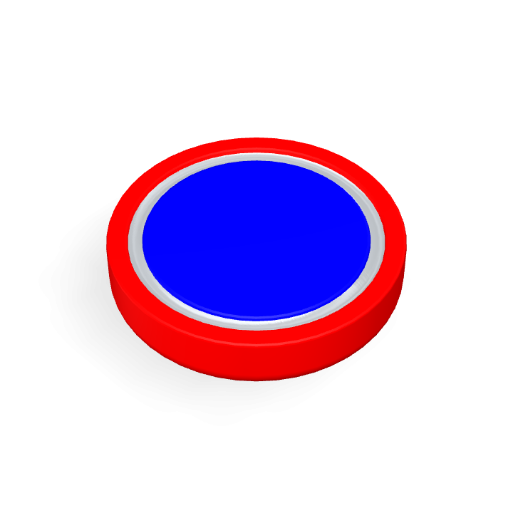 Pot Cap Neodymium Φ42mmX9mm