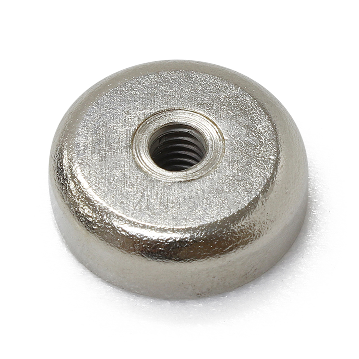 Pot Cap Neodymium Φ16mmX5mm/M4 Internal thread