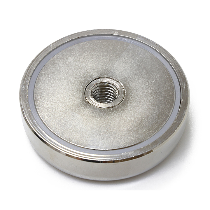 Pot Cap Neodymium Φ60mmX15mm/M10 Internal thread
