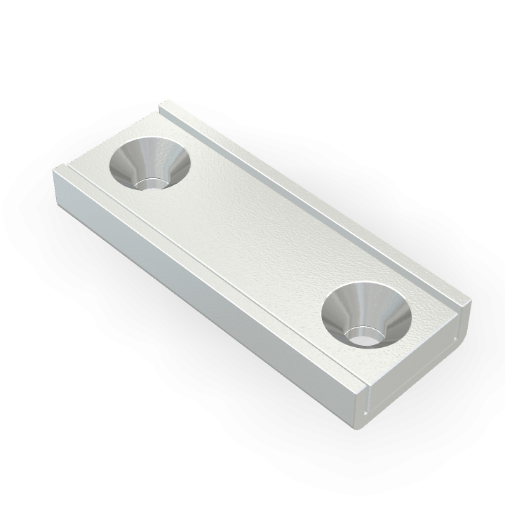 Pot Cap Neodymium 35mmX13.5mmX5mm/M3 Countersunk