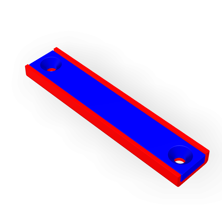 Pot Cap Neodymium 65mmX13.5mmX5mm/M3 Countersunk