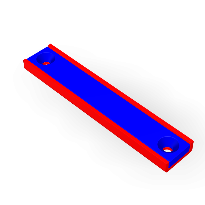 Pot Cap Neodymium 70mmX13.5mmX5mm/M3 Countersunk