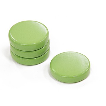 Colour Magnet Φ30mmX6.5mm Light Green