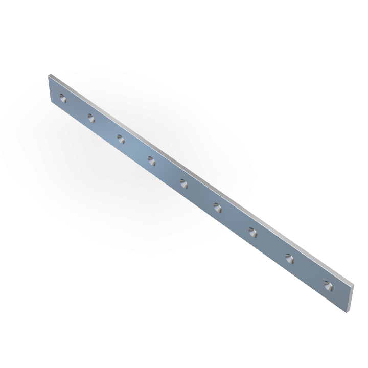 Bracket Plate W450mmXH40mmXT5mm