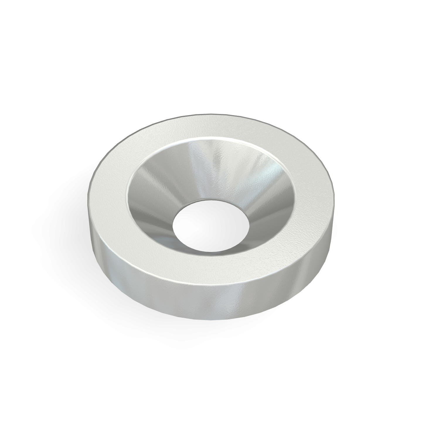 Magnetic Yoke Φ10mmXΦ3.2mmX2mm/M3 Countersunk