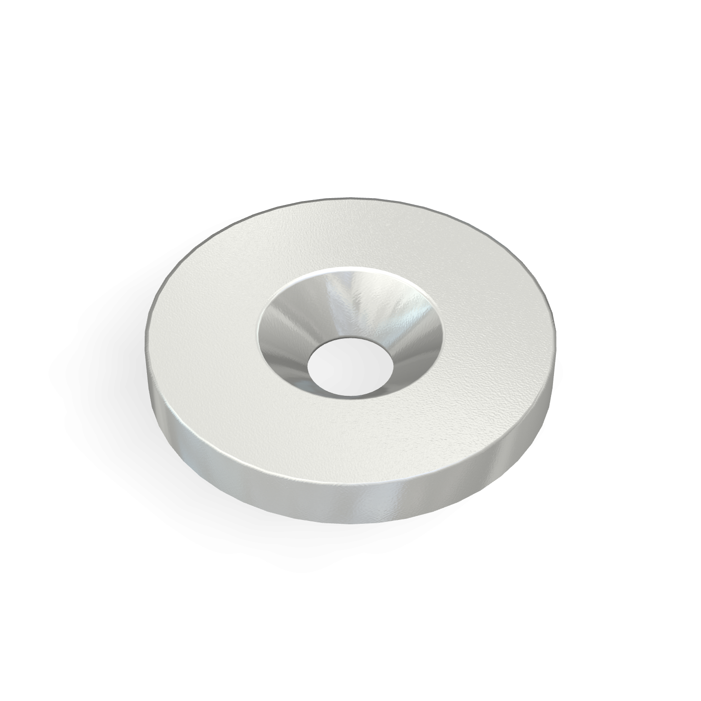 Magnetic Yoke Φ15mmXΦ3.2mmX2mm/M3 Countersunk