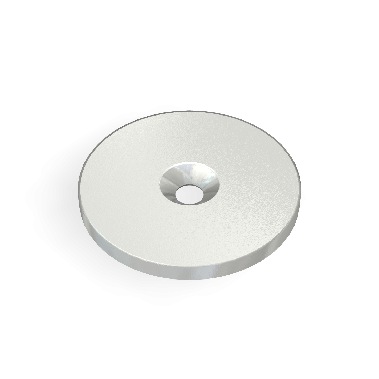 Magnetic Yoke Φ25mmXΦ3.2mmX2mm/M3 Countersunk