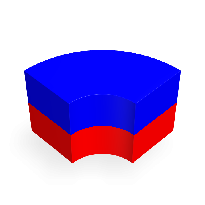 Neodymium R25mmXr10mmXH20mmXA90rad