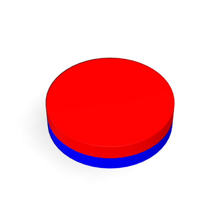 Neodymium Φ25mmX6mm