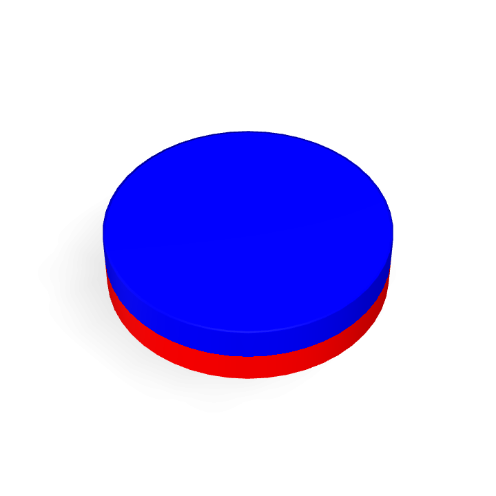 Neodymium Φ22mmX5mm