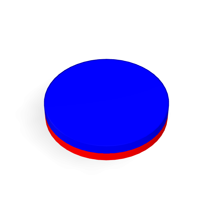 Neodymium Φ5mmX0.8mm