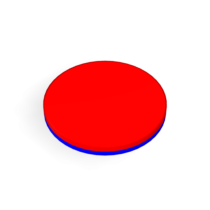 Neodymium Φ22mmX2mm