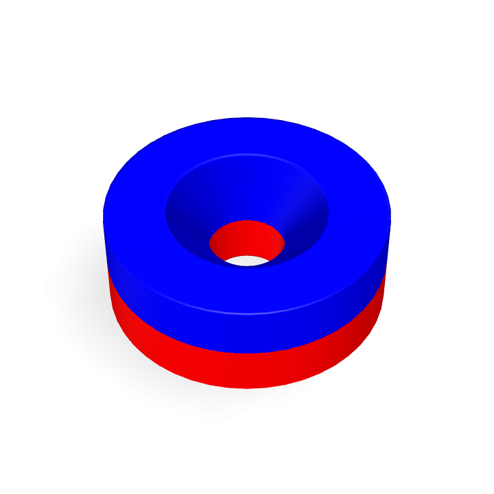 Neodymium Φ8mmXΦ2.2mmX3mm/M2