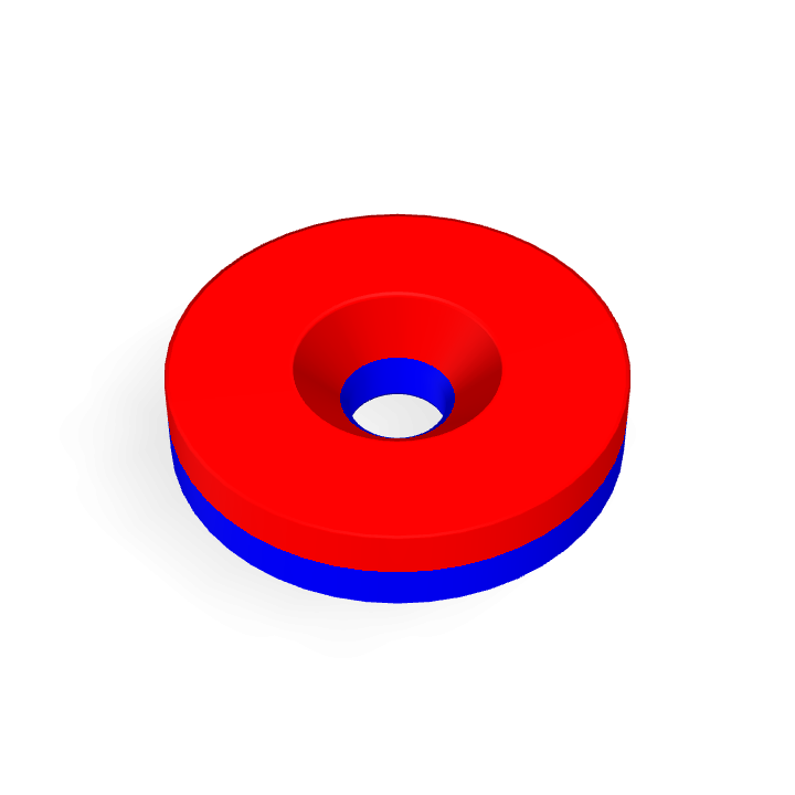 Neodymium Φ15mmXΦ3.2mmX3mm/M3